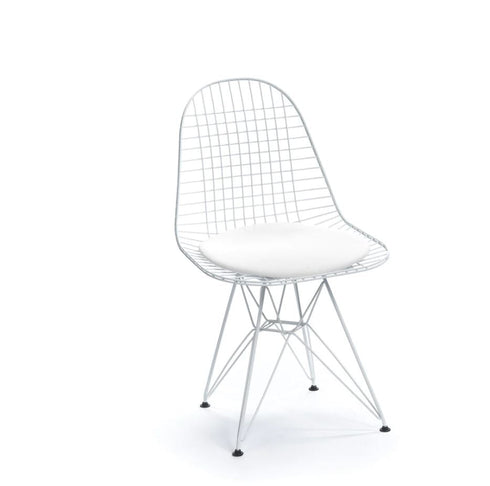 Mesh Eiffel Dining Chair (Black/ White)