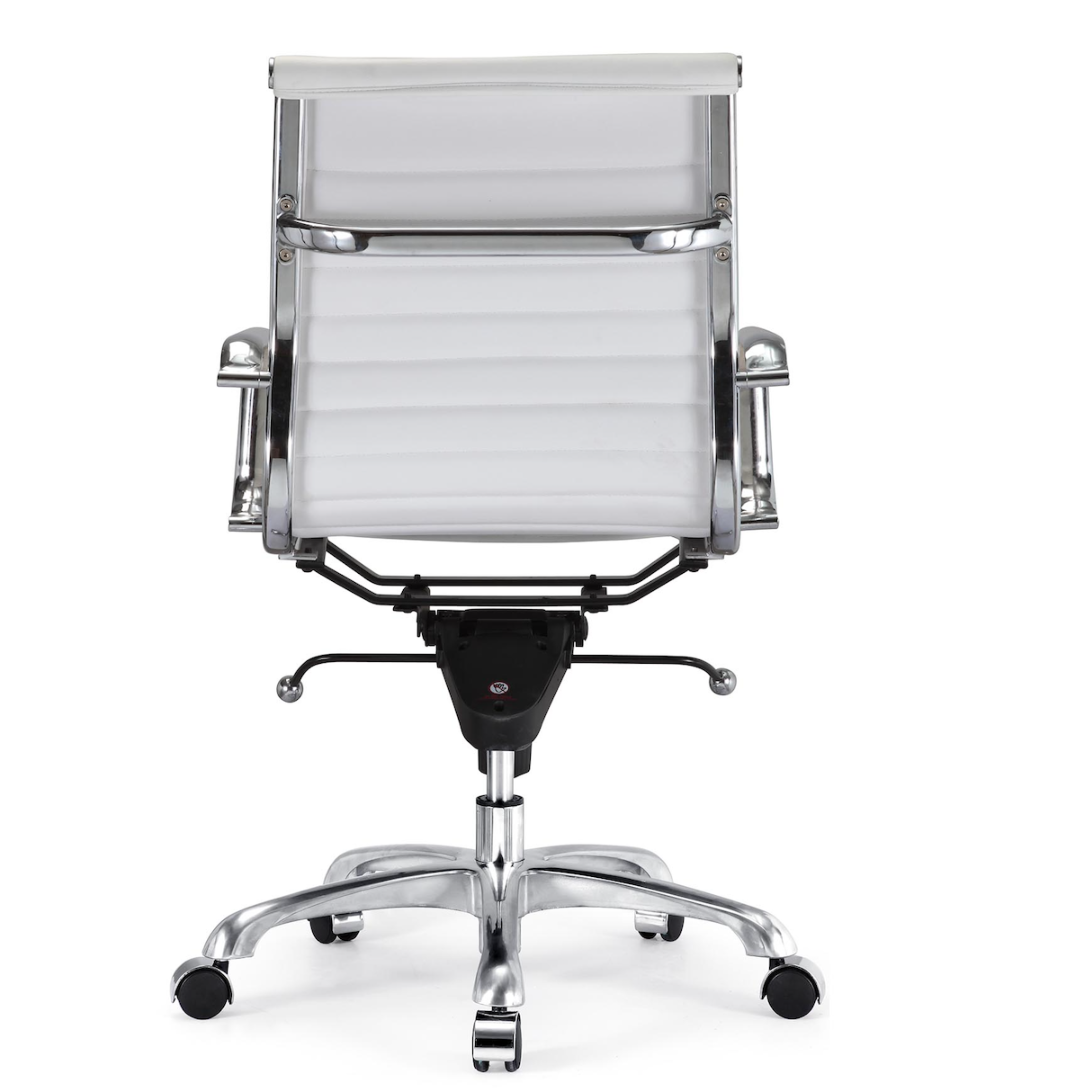 Toni Office Chair with Chrome Frame - Low Back