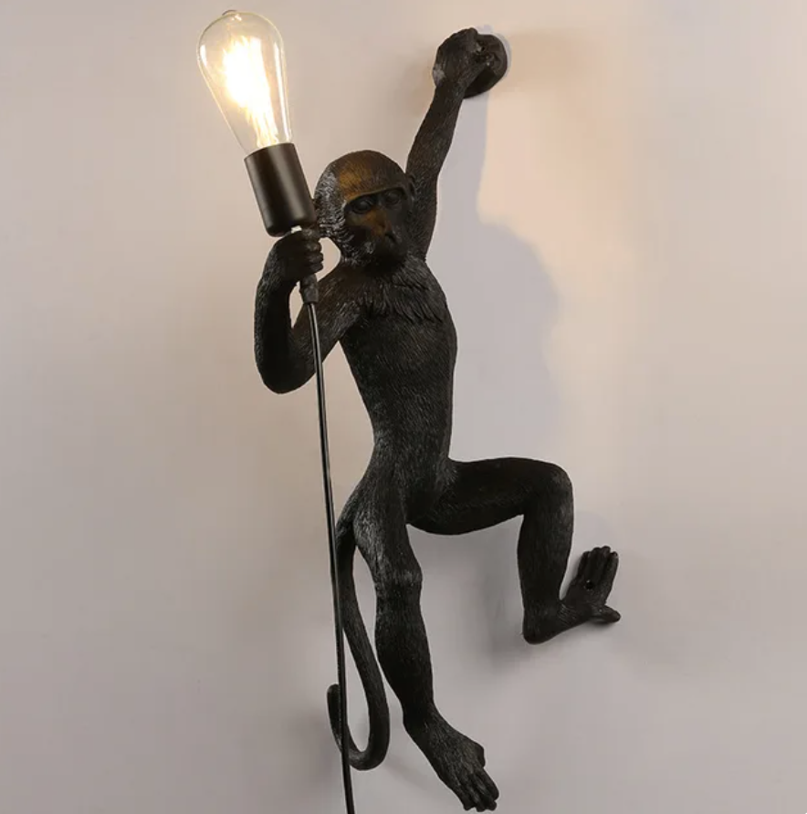 Monkey Wall Sconce Lamp