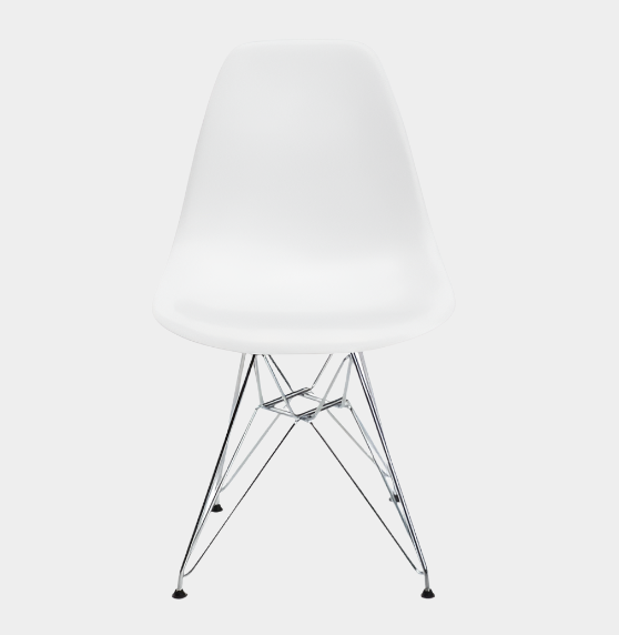 Eiffel Dining Chair - Chrome Legs