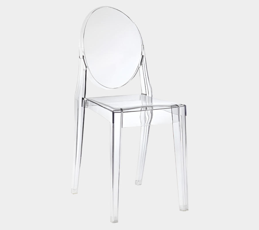 Ghost Armless Chair